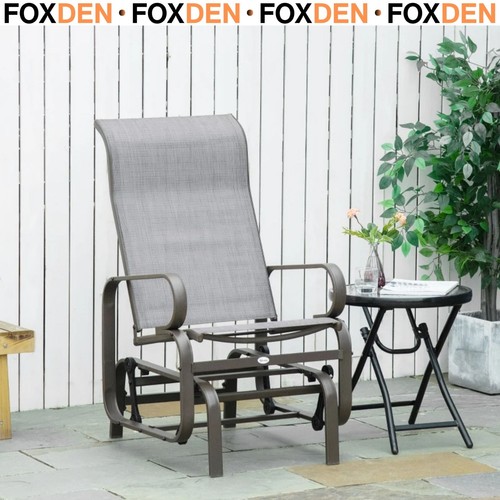 Outdoor gliding rocking chair - gliding,