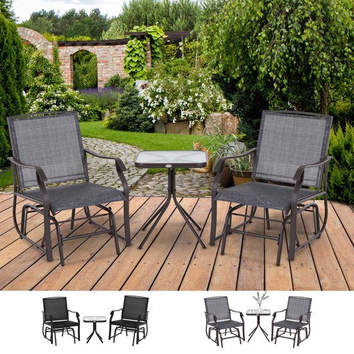 Glider rocking chair - &, table