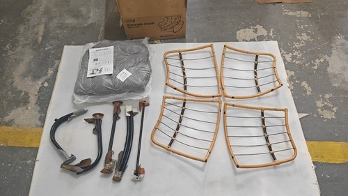 Garden rocking chair rattan - garden,