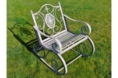Garden rocking chair ornate - rocking,