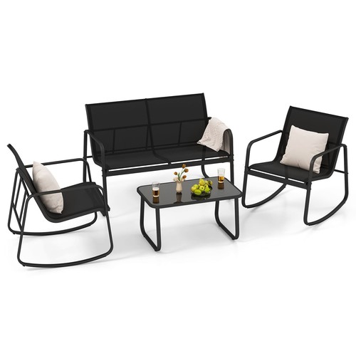 Plastic wood outdoor rocking - plastic,
