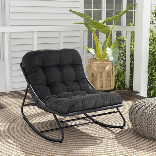 Outdoor rocking chair with - chair,
