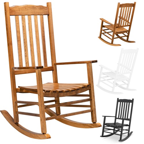 Wooden rocking chair porch - chair,