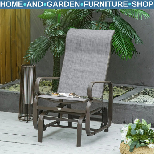 Outdoor gliding rocking - gliding, chair