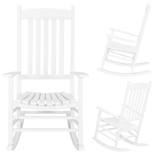 Wooden rocking chair - rocking,
