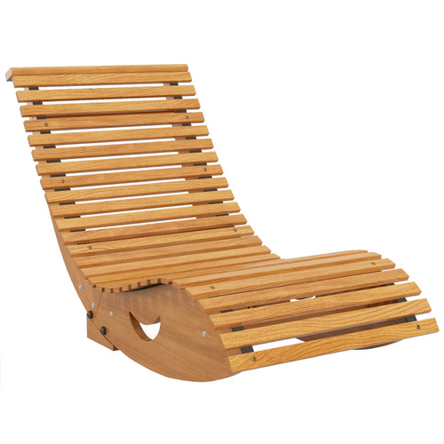 Wooden outdoor rocking - wooden,